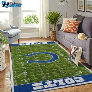 Indianapolis Colts Room Sport Custom Area Rug