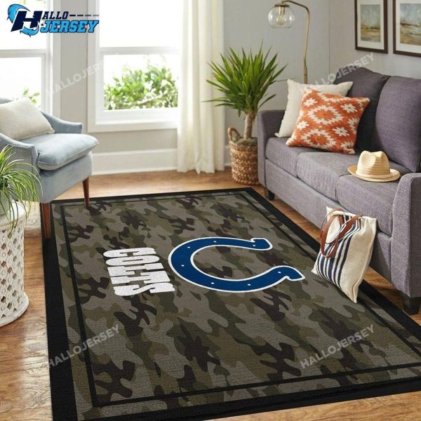 Indianapolis Colts Room Carpet Sport Custom Rug