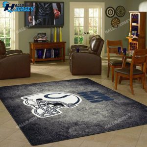 Indianapolis Colts Team Distressed Rectangle Rug