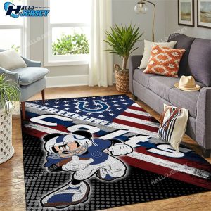 Indianapolis Colts Team Logo Mickey Us Style Nice Gift Rug