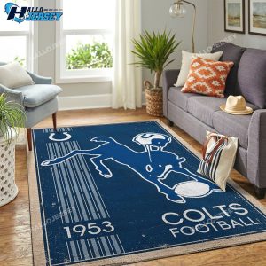 Indianapolis Colts Retro Style Nice Gift Rug