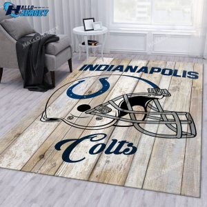 Indianapolis Colts Vintage Bedroom Area Rug