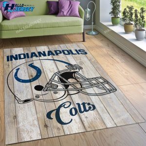 Indianapolis Colts Vintage Bedroom Area Rug