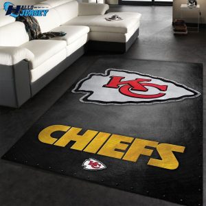 Kansas City Chiefs Area For Living Room Rug