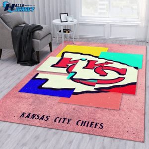 Kansas City Chiefs Bedroom Carpet Flooring Rug