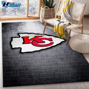Kansas City Chiefs Decor Area Carpet Flooring Rug