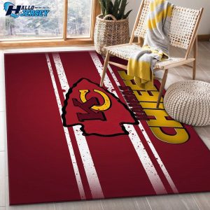 Kansas City Chiefs Football Floor Decor Rug