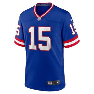Mens New York Giants Tommy DeVito Alternate Player Game Jersey Royal