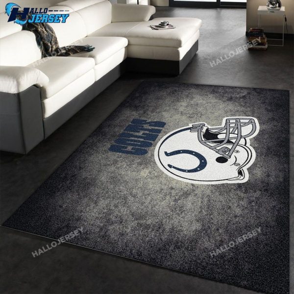 Milliken Distressed Helmet Indianapolis Colts Kitchen Rug