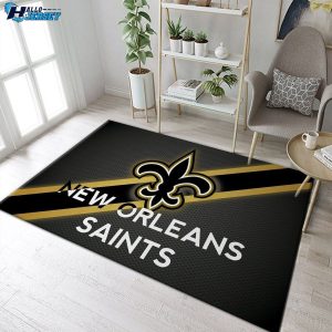 New Orleans Saints Floor Decor Area Rectangle
