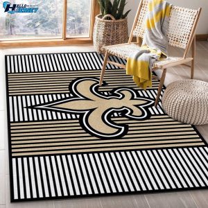 New Orleans Saints Imperial Champion Area Bedroom Christmas Gift Rug