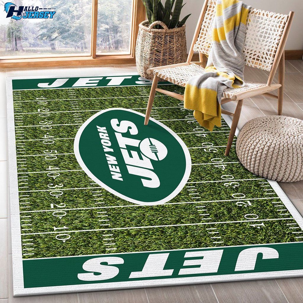 New York Jets Area Rugs Living Room Carpet Christmas Gift Floor