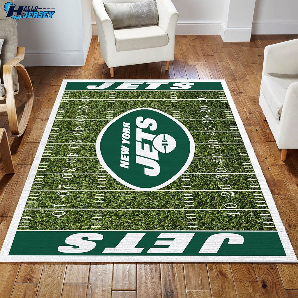 New York Jets Area Rugs Living Room Carpet Christmas Gift Floor