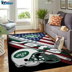 New York Jets Rectangle Indoor Outdoor Rug