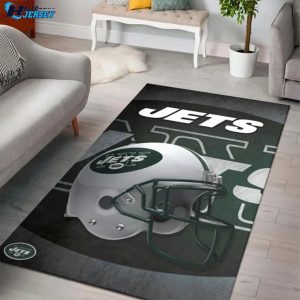 New York Jets Team Home Decor Rug For Living Room Outdoor Rug