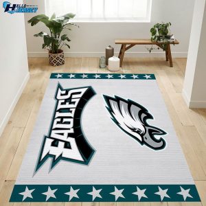 Philadelphia Eagles Banner Bedroom Rug