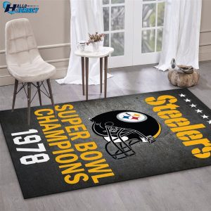 Pittsburgh Steelers Home Indoor Outdoor Rug