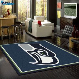 Seattle Seahawks American Style Christmas Gift Kitchen Rug