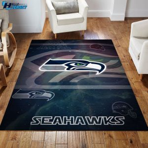 Seattle Seahawks Bedroom Gift Decor Indoor Outdoor Rug