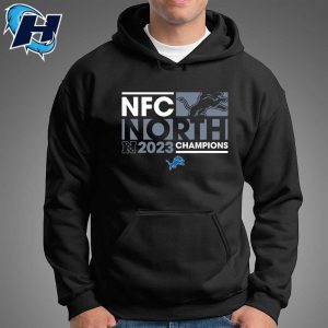 2023 Nfc North Champions Detroit Lions Tee Shirts 3