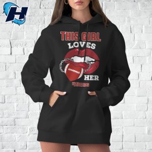 49ers Womens Shirt This Girl Loves Her Niners Sexy Lips T Shirt 3