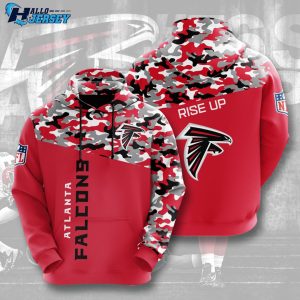 Atlanta Falcons Champs All-over Print Hoodie