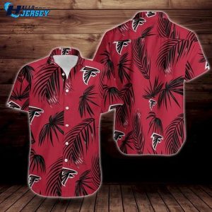 Atlanta Falcons Flower Short Sleeve Hawaiian Shirt