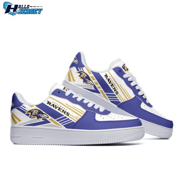 Baltimore Ravens Air Force 1 Nfl Shoes