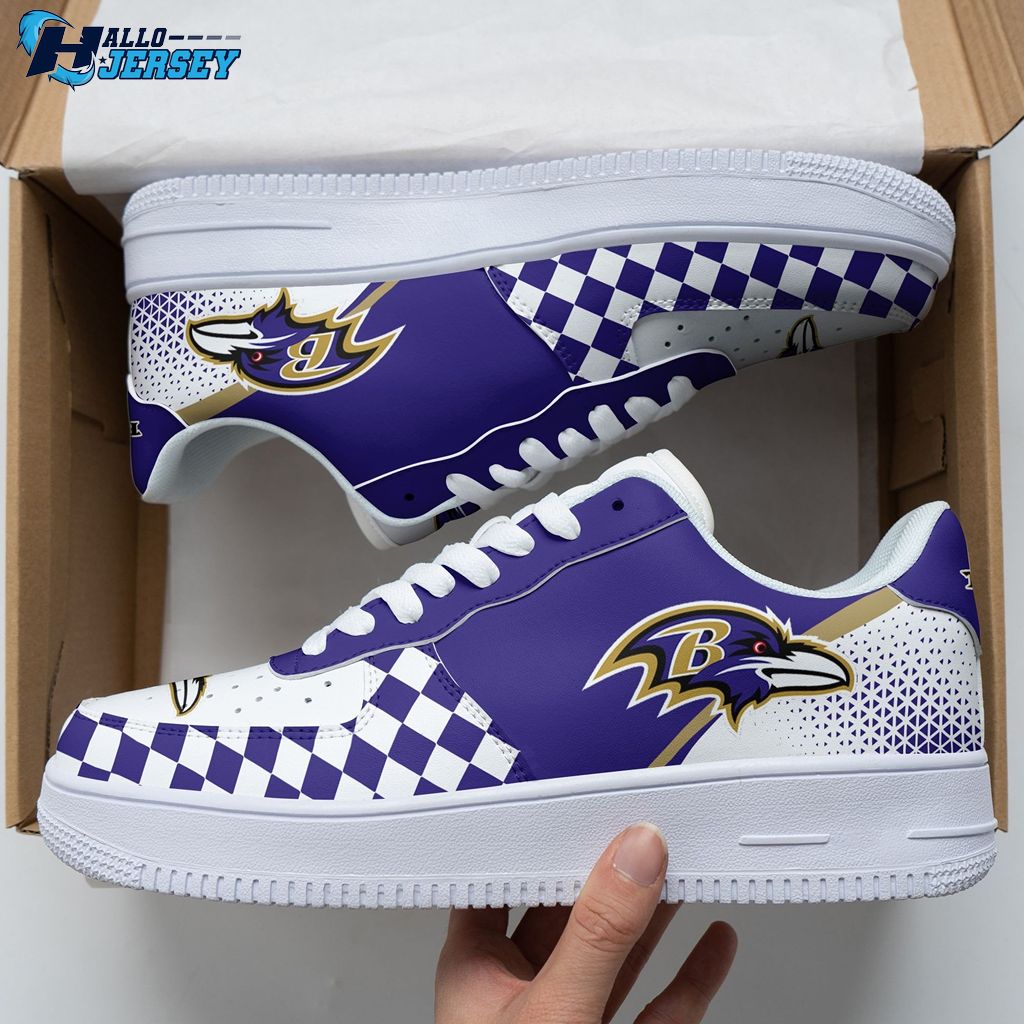 Baltimore Ravens Air Force 1 Shoes