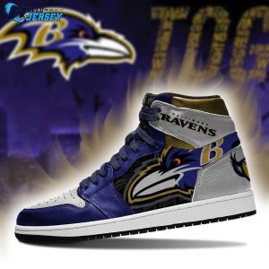 Baltimore Ravens Air Jordan 1 Sneaker 2