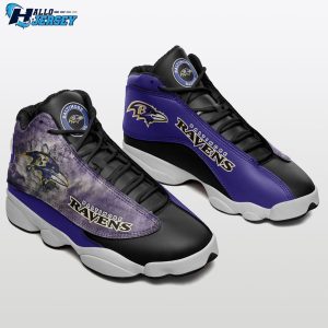 Baltimore Ravens Air Jordan 13 Sneakers 2