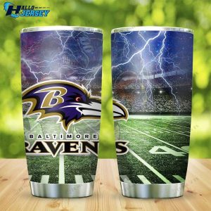 Baltimore Ravens American Football Team Logo Tumbler