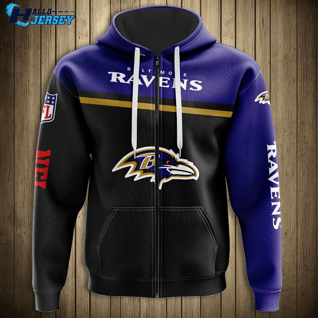 Baltimore Ravens Logo Sport Football Team Unisex Us Style Hoodie