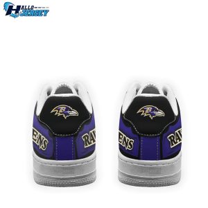 Baltimore Ravens NFL Air Force 1 Sneaker Trending 3
