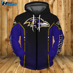 Baltimore Ravens Unisex Gift Football Team Hoodie