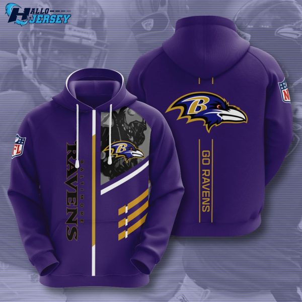 Baltimore Ravens Unisex Football Team Unisex Us Hoodie