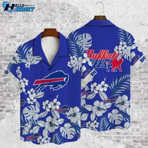 Buffalo Bills Aop Logo Team Hawaiian Shirt