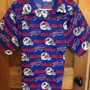 Buffalo Bills Bahama Style All Over Printed Hawaiian Shirt