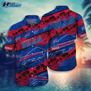 Buffalo Bills Football Team Costume Gift Ideas Hawaiian Shirt