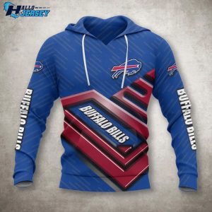 Buffalo Bills Logo Team Full Print Hoodie