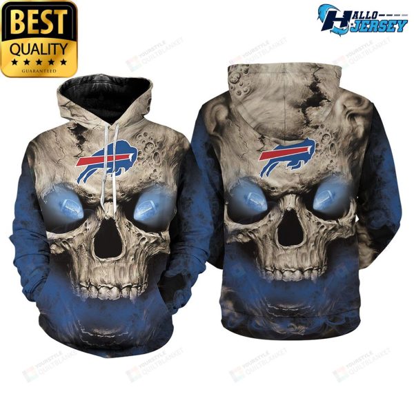 Buffalo Bills The Skull Logo Sport Unisex Style Hoodie