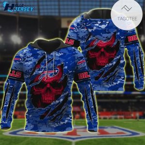 Buffalo Bills Unisex Us Style Football Team Style Hoodie