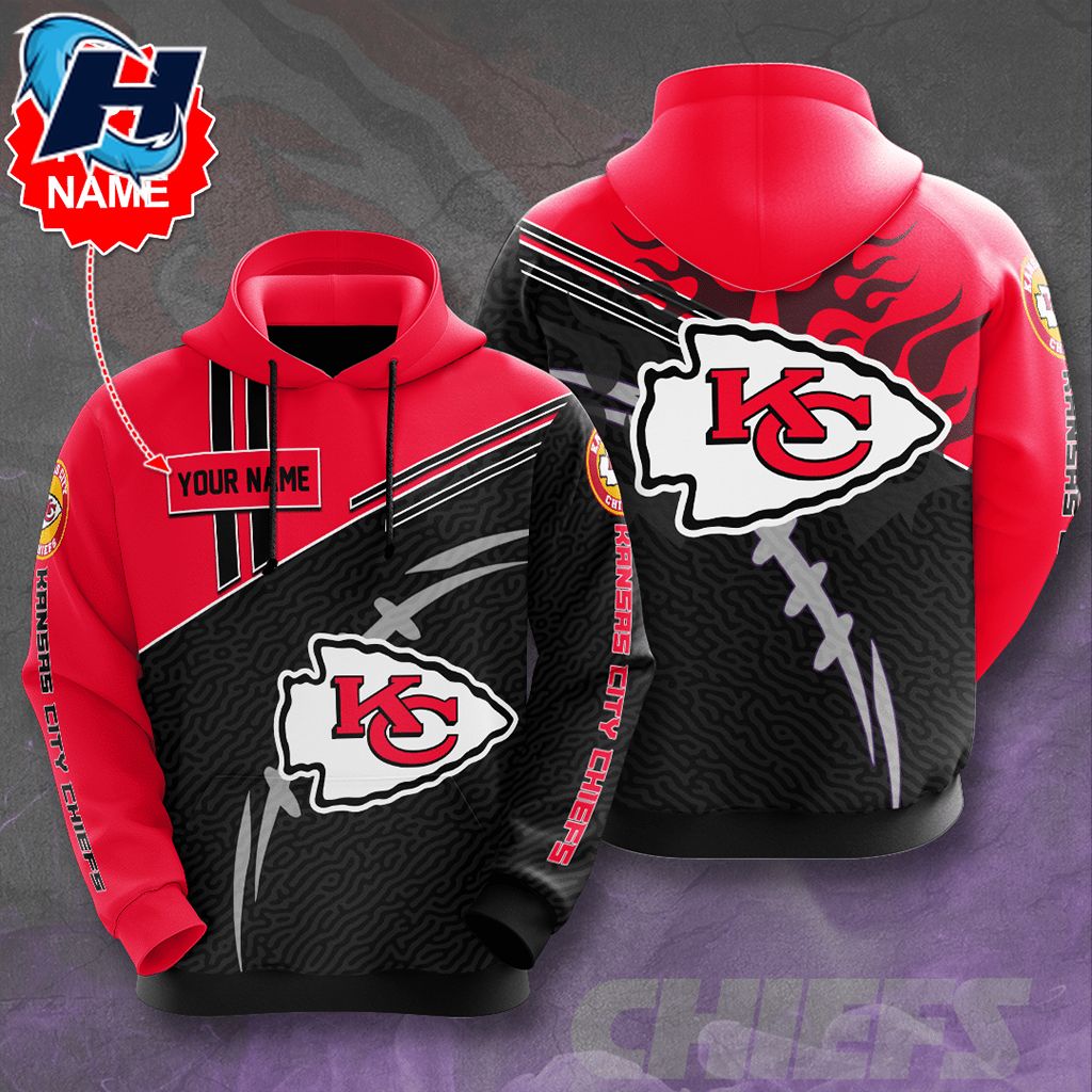 Custom Name Kansas City Chiefs Gift For Fans Hoodie