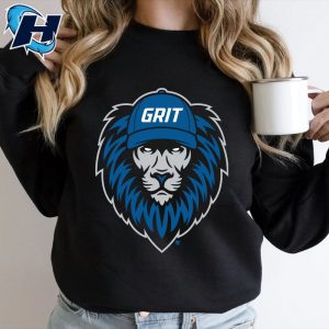 Detroit Football Grit Shirt Lions T Shirt 1