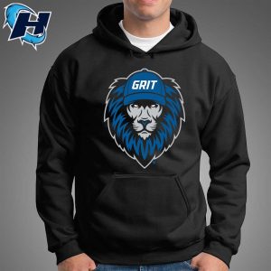 Detroit Football Grit Shirt Lions T Shirt 5