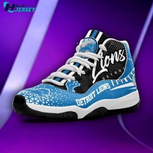 Detroit Lions Air Jordan 11 Collection Nfl Sneakers 4
