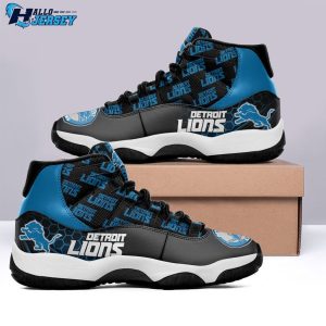 Detroit Lions Air Jordan 11 Footwear Gear Collection Nfl Sneakers 1