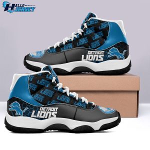 Detroit Lions Air Jordan 11 Footwear Gear Collection Nfl Sneakers 3