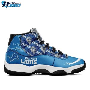 Detroit Lions Air Jordan 11 Nfl Sneakers 4