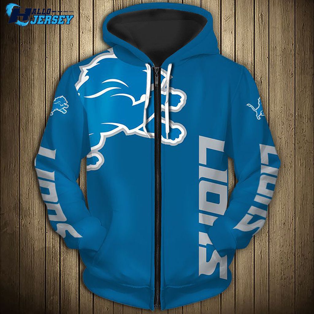 Detroit Lions Champ Football Team Nice Gift All Over Print Nfl Hoodie